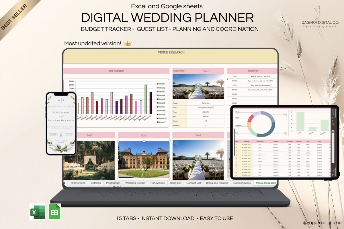 Wedding Digital Planner