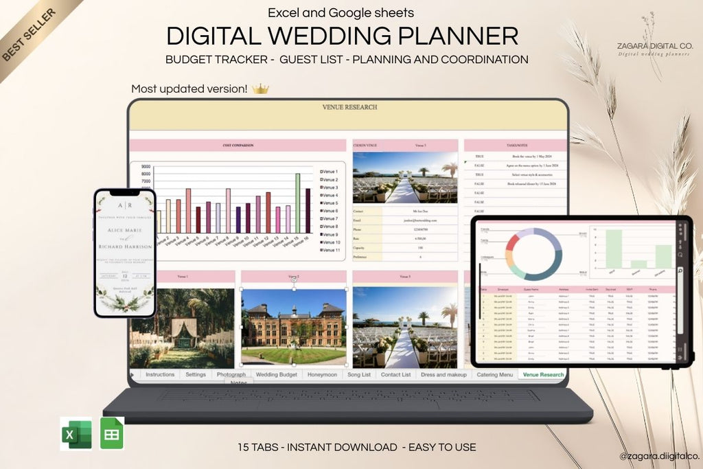 Wedding Digital Planner