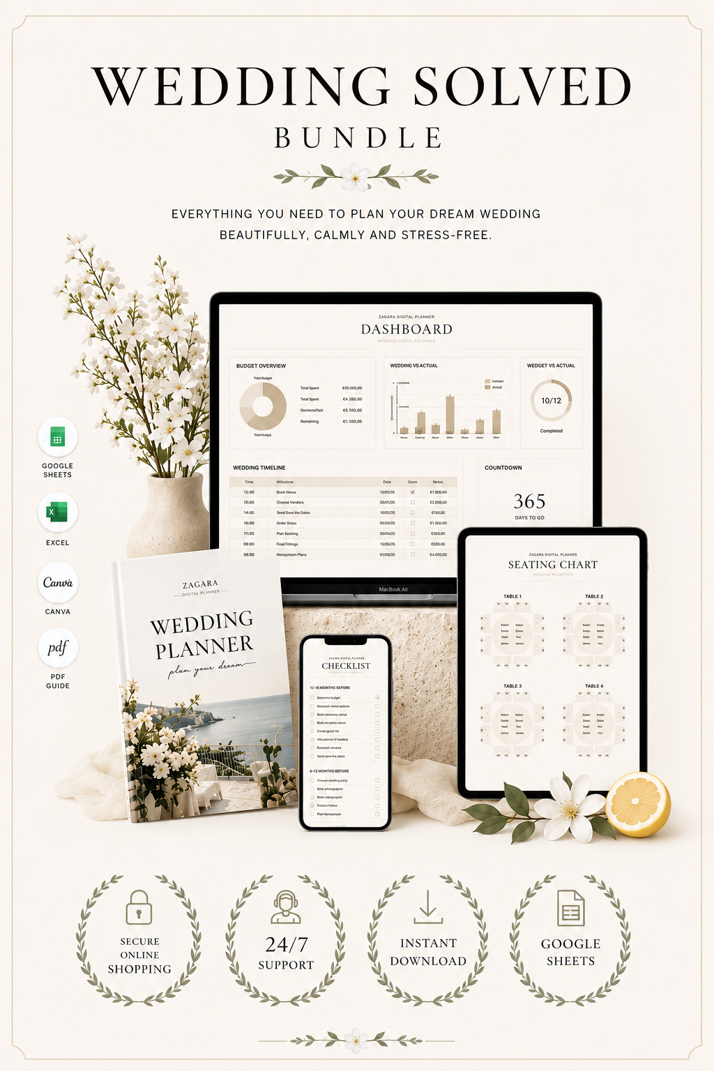 ZAGARA WEDDING SOLVED - BUNDLE