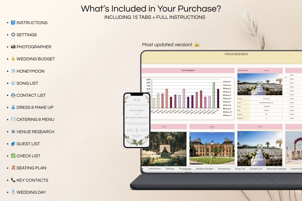 Wedding Digital Planner