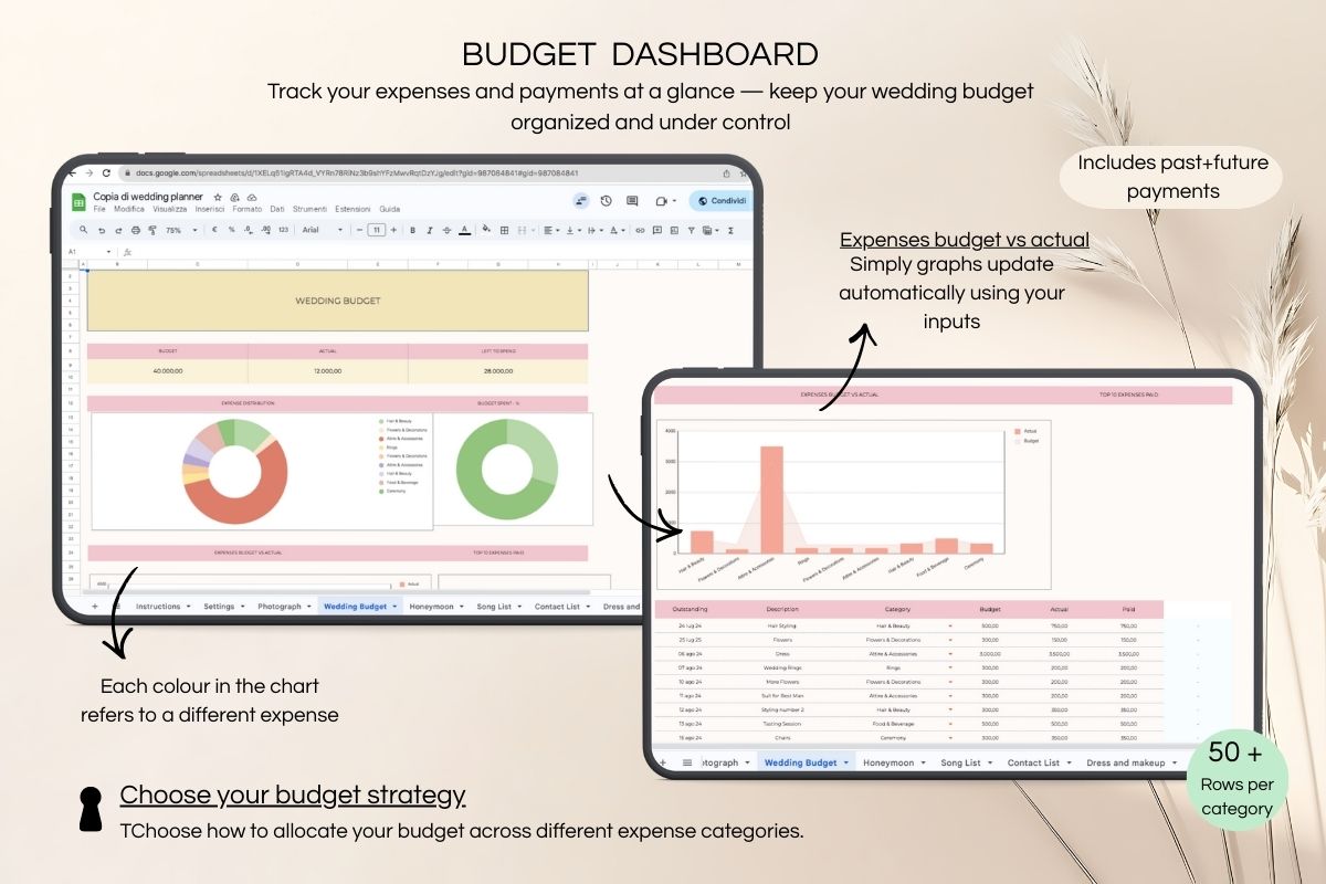 Wedding Digital Planner