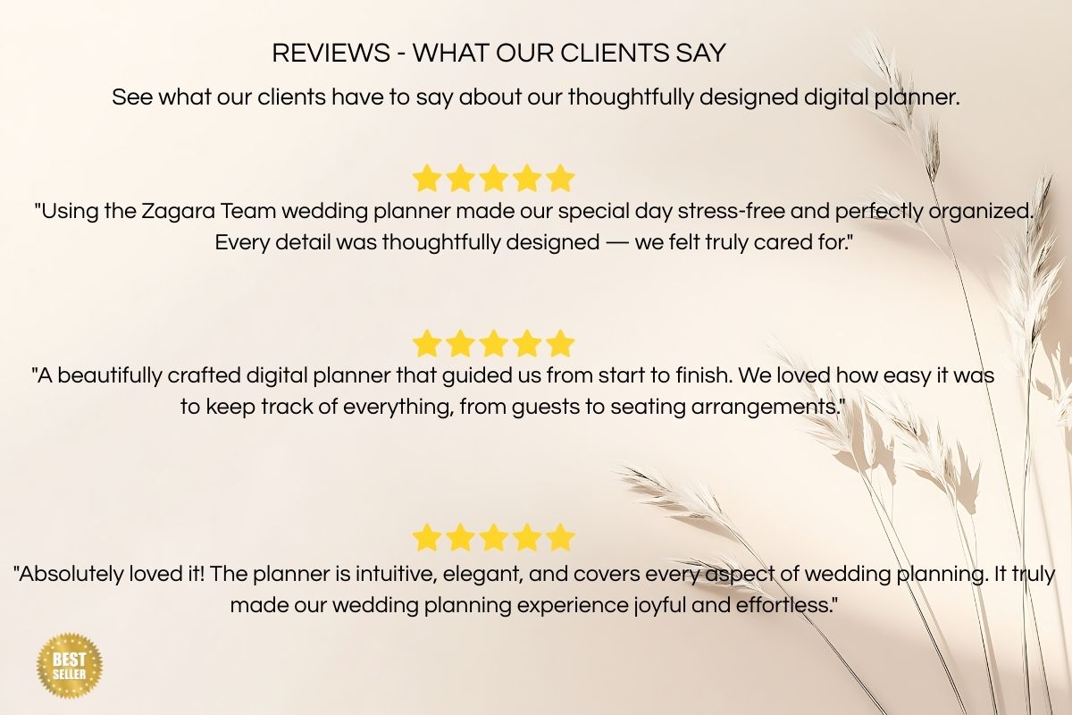 Wedding Digital Planner