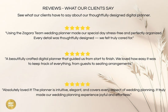 Wedding Digital Planner